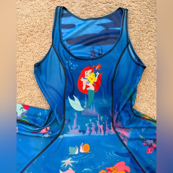 BLACKMILK X DISNEY LITTLE MERMAID DRESS IOD REVERSIBLE NWOT SIZE S - Picture 4 of 10